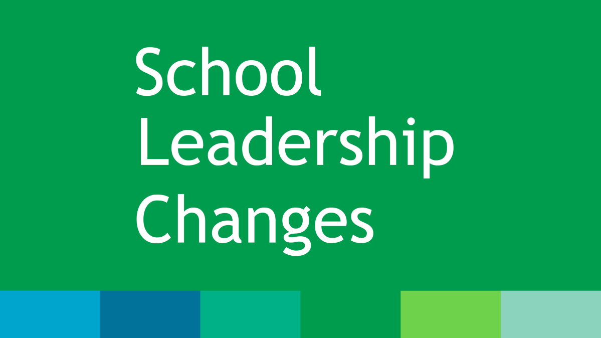 SD8 School Leadership Changes for Upcoming School Year